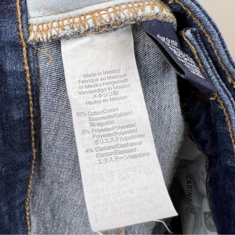 Madewell Curvy High Rise Skinny Jeans Size 26 Petite Lucille Dark Wash Blue - Picture 10 of 11